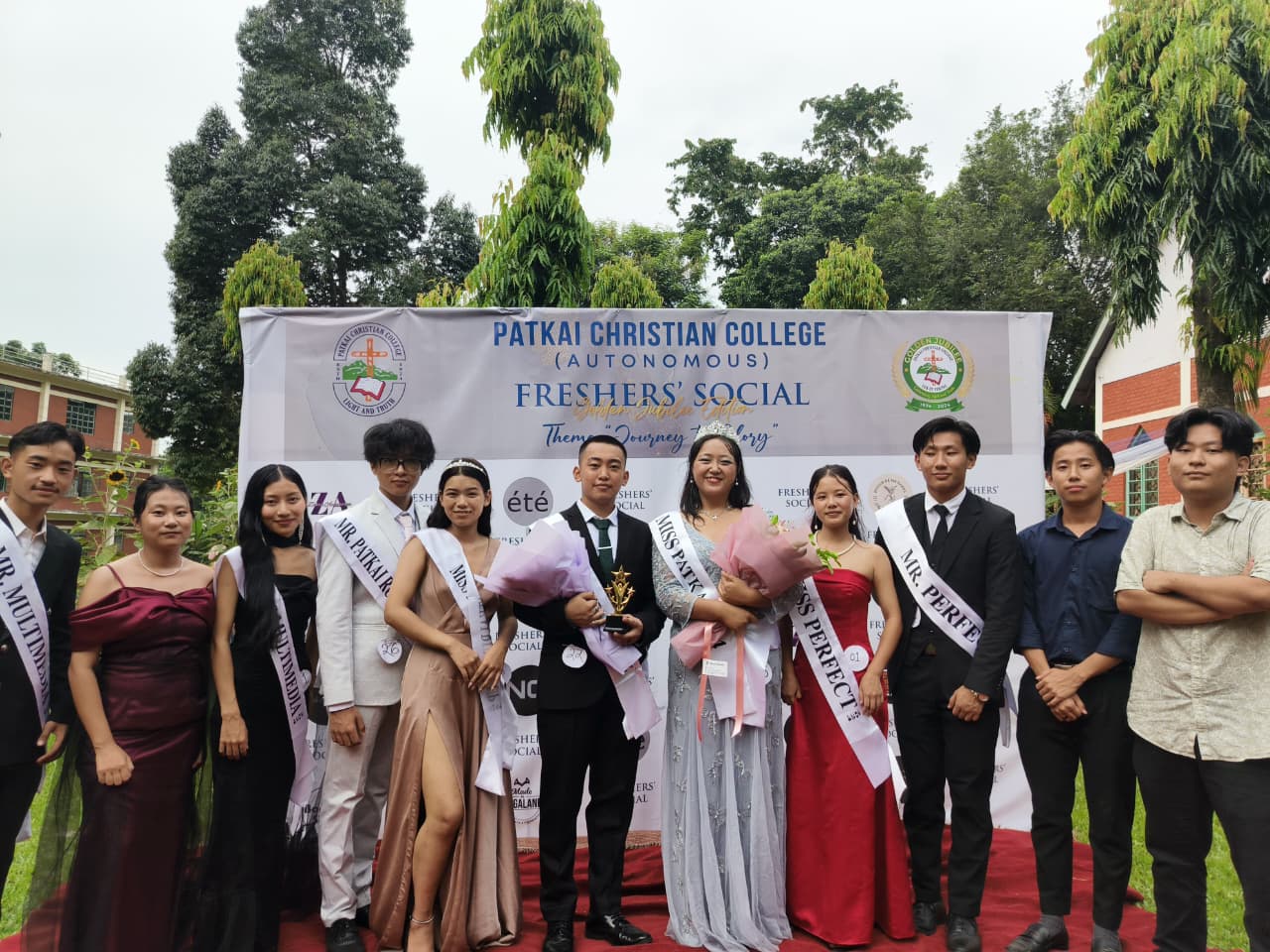 Patkai Christian College Freshers Day — ST Galaxy sponsorship